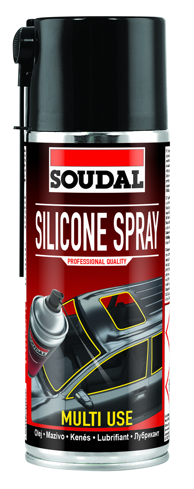  Силиконовая смазка 400 мл Silicone Spray SOUDAL